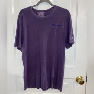 Purple champion tshirt